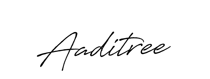 Design your own signature with our free online signature maker. With this signature software, you can create a handwritten (Antro_Vectra_Bolder) signature for name Aaditree. Aaditree signature style 7 images and pictures png