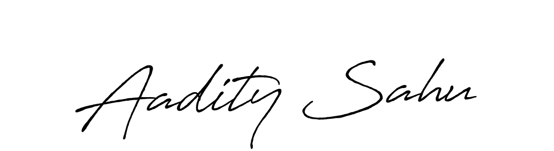 It looks lik you need a new signature style for name Aadity Sahu. Design unique handwritten (Antro_Vectra_Bolder) signature with our free signature maker in just a few clicks. Aadity Sahu signature style 7 images and pictures png