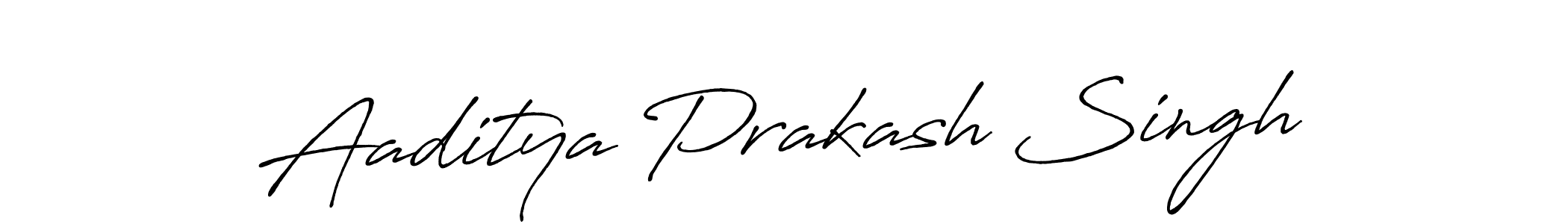 Aaditya Prakash Singh stylish signature style. Best Handwritten Sign (Antro_Vectra_Bolder) for my name. Handwritten Signature Collection Ideas for my name Aaditya Prakash Singh. Aaditya Prakash Singh signature style 7 images and pictures png