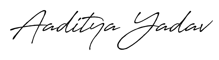 How to make Aaditya Yadav signature? Antro_Vectra_Bolder is a professional autograph style. Create handwritten signature for Aaditya Yadav name. Aaditya Yadav signature style 7 images and pictures png