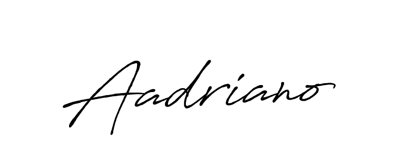 How to make Aadriano signature? Antro_Vectra_Bolder is a professional autograph style. Create handwritten signature for Aadriano name. Aadriano signature style 7 images and pictures png