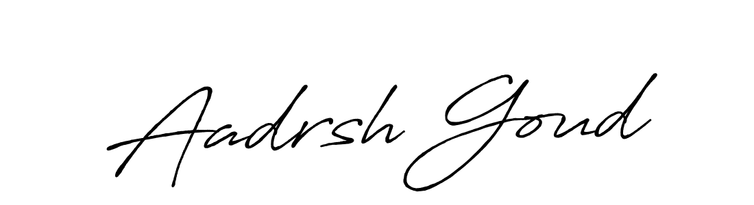 You should practise on your own different ways (Antro_Vectra_Bolder) to write your name (Aadrsh Goud) in signature. don't let someone else do it for you. Aadrsh Goud signature style 7 images and pictures png