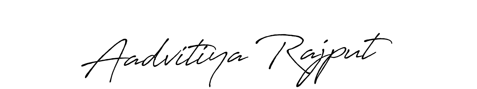 The best way (Antro_Vectra_Bolder) to make a short signature is to pick only two or three words in your name. The name Aadvitiya Rajput include a total of six letters. For converting this name. Aadvitiya Rajput signature style 7 images and pictures png