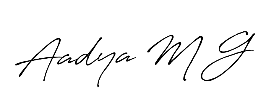 Check out images of Autograph of Aadya M G name. Actor Aadya M G Signature Style. Antro_Vectra_Bolder is a professional sign style online. Aadya M G signature style 7 images and pictures png