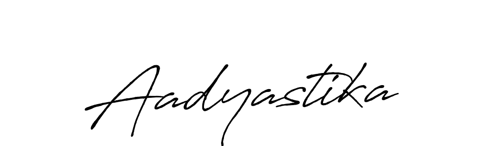 Also we have Aadyastika name is the best signature style. Create professional handwritten signature collection using Antro_Vectra_Bolder autograph style. Aadyastika signature style 7 images and pictures png