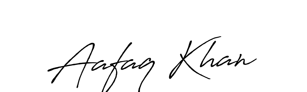 Aafaq Khan stylish signature style. Best Handwritten Sign (Antro_Vectra_Bolder) for my name. Handwritten Signature Collection Ideas for my name Aafaq Khan. Aafaq Khan signature style 7 images and pictures png