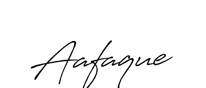 Use a signature maker to create a handwritten signature online. With this signature software, you can design (Antro_Vectra_Bolder) your own signature for name Aafaque. Aafaque signature style 7 images and pictures png