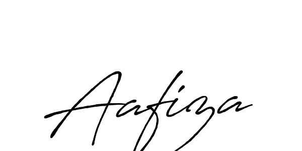 How to make Aafiza signature? Antro_Vectra_Bolder is a professional autograph style. Create handwritten signature for Aafiza name. Aafiza signature style 7 images and pictures png