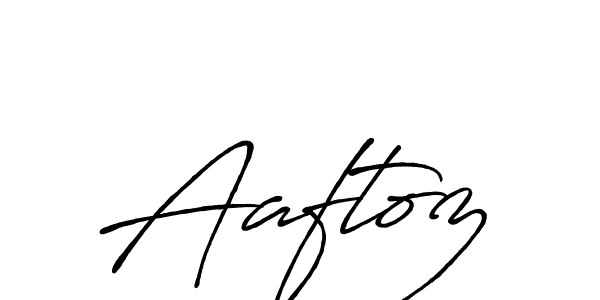 Also we have Aaftoz name is the best signature style. Create professional handwritten signature collection using Antro_Vectra_Bolder autograph style. Aaftoz signature style 7 images and pictures png
