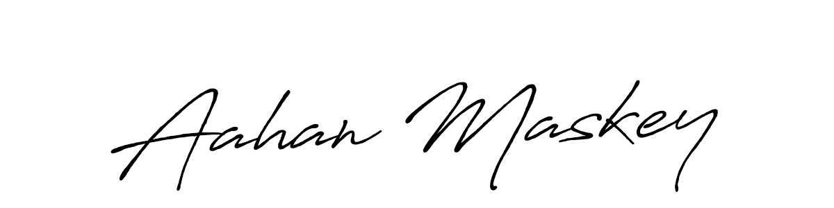 It looks lik you need a new signature style for name Aahan Maskey. Design unique handwritten (Antro_Vectra_Bolder) signature with our free signature maker in just a few clicks. Aahan Maskey signature style 7 images and pictures png