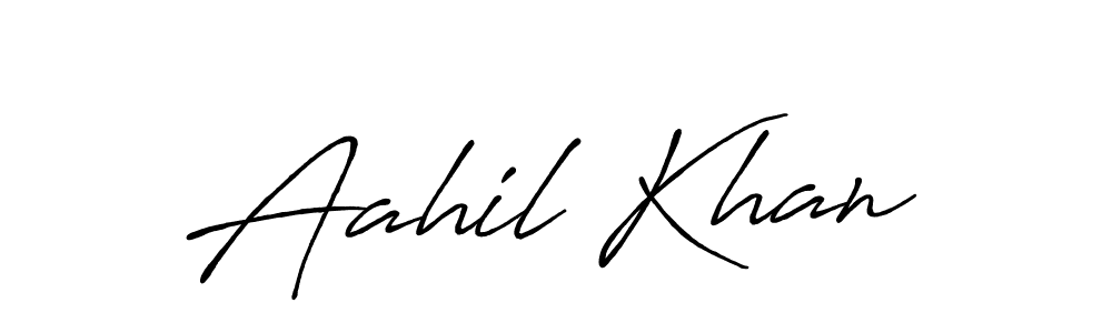 This is the best signature style for the Aahil Khan name. Also you like these signature font (Antro_Vectra_Bolder). Mix name signature. Aahil Khan signature style 7 images and pictures png