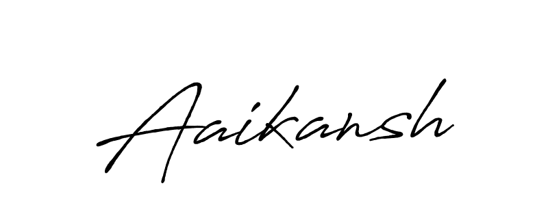Also we have Aaikansh name is the best signature style. Create professional handwritten signature collection using Antro_Vectra_Bolder autograph style. Aaikansh signature style 7 images and pictures png