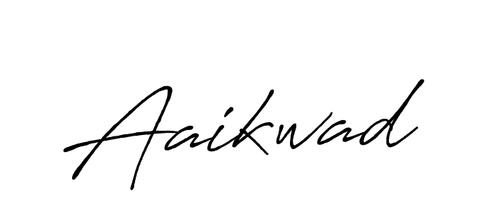 Create a beautiful signature design for name Aaikwad. With this signature (Antro_Vectra_Bolder) fonts, you can make a handwritten signature for free. Aaikwad signature style 7 images and pictures png