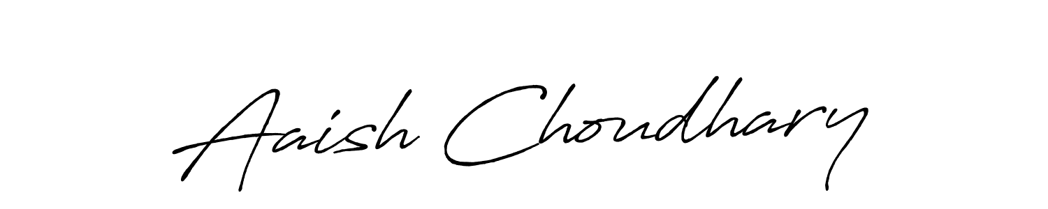 Make a beautiful signature design for name Aaish Choudhary. Use this online signature maker to create a handwritten signature for free. Aaish Choudhary signature style 7 images and pictures png