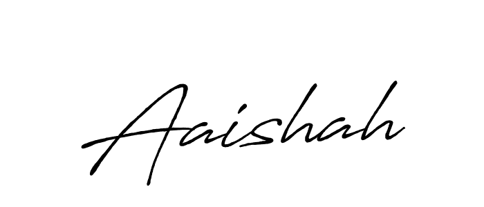 Make a beautiful signature design for name Aaishah. Use this online signature maker to create a handwritten signature for free. Aaishah signature style 7 images and pictures png