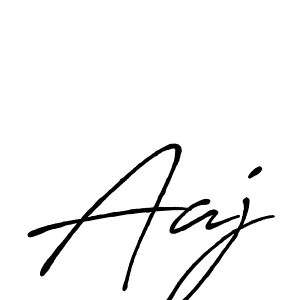 Also You can easily find your signature by using the search form. We will create Aaj name handwritten signature images for you free of cost using Antro_Vectra_Bolder sign style. Aaj signature style 7 images and pictures png