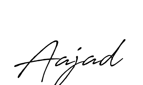 Also we have Aajad name is the best signature style. Create professional handwritten signature collection using Antro_Vectra_Bolder autograph style. Aajad signature style 7 images and pictures png