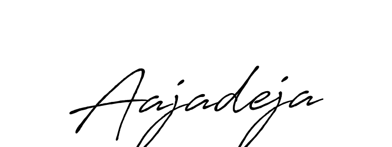 Here are the top 10 professional signature styles for the name Aajadeja. These are the best autograph styles you can use for your name. Aajadeja signature style 7 images and pictures png