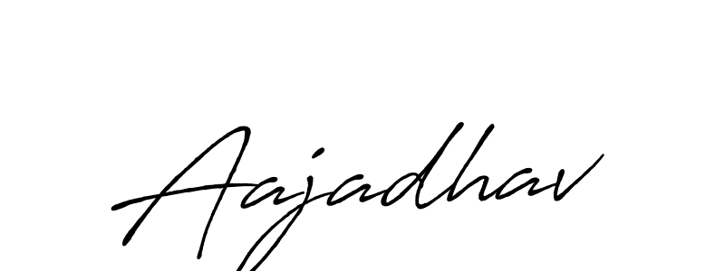 Also You can easily find your signature by using the search form. We will create Aajadhav name handwritten signature images for you free of cost using Antro_Vectra_Bolder sign style. Aajadhav signature style 7 images and pictures png