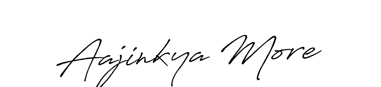 You can use this online signature creator to create a handwritten signature for the name Aajinkya More. This is the best online autograph maker. Aajinkya More signature style 7 images and pictures png