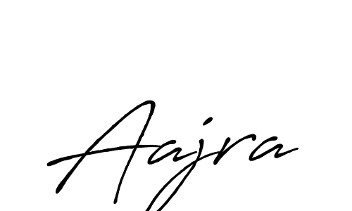 Use a signature maker to create a handwritten signature online. With this signature software, you can design (Antro_Vectra_Bolder) your own signature for name Aajra. Aajra signature style 7 images and pictures png