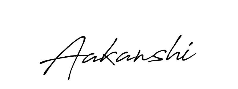 Antro_Vectra_Bolder is a professional signature style that is perfect for those who want to add a touch of class to their signature. It is also a great choice for those who want to make their signature more unique. Get Aakanshi name to fancy signature for free. Aakanshi signature style 7 images and pictures png