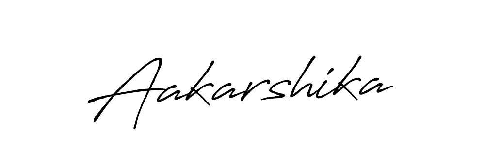 How to make Aakarshika signature? Antro_Vectra_Bolder is a professional autograph style. Create handwritten signature for Aakarshika name. Aakarshika signature style 7 images and pictures png