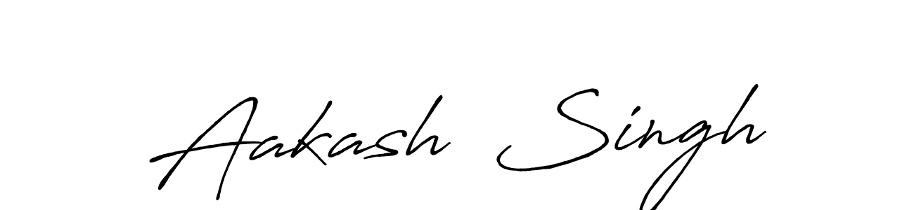 You should practise on your own different ways (Antro_Vectra_Bolder) to write your name (Aakash  Singh) in signature. don't let someone else do it for you. Aakash  Singh signature style 7 images and pictures png