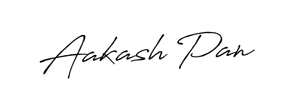 Also we have Aakash Pan name is the best signature style. Create professional handwritten signature collection using Antro_Vectra_Bolder autograph style. Aakash Pan signature style 7 images and pictures png