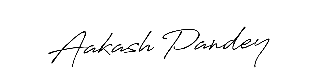 It looks lik you need a new signature style for name Aakash Pandey. Design unique handwritten (Antro_Vectra_Bolder) signature with our free signature maker in just a few clicks. Aakash Pandey signature style 7 images and pictures png