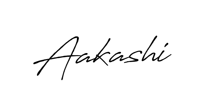 Create a beautiful signature design for name Aakashi. With this signature (Antro_Vectra_Bolder) fonts, you can make a handwritten signature for free. Aakashi signature style 7 images and pictures png