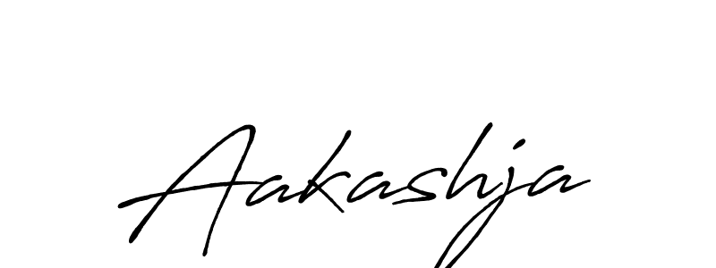 Create a beautiful signature design for name Aakashja. With this signature (Antro_Vectra_Bolder) fonts, you can make a handwritten signature for free. Aakashja signature style 7 images and pictures png