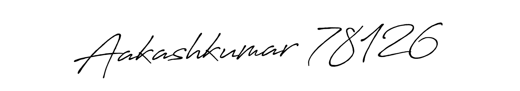 Also You can easily find your signature by using the search form. We will create Aakashkumar 78126 name handwritten signature images for you free of cost using Antro_Vectra_Bolder sign style. Aakashkumar 78126 signature style 7 images and pictures png