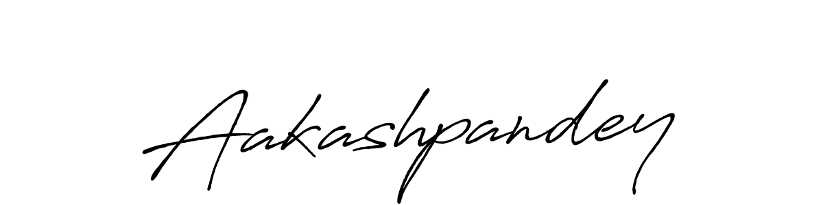 Aakashpandey stylish signature style. Best Handwritten Sign (Antro_Vectra_Bolder) for my name. Handwritten Signature Collection Ideas for my name Aakashpandey. Aakashpandey signature style 7 images and pictures png