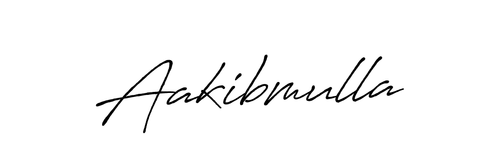 It looks lik you need a new signature style for name Aakibmulla. Design unique handwritten (Antro_Vectra_Bolder) signature with our free signature maker in just a few clicks. Aakibmulla signature style 7 images and pictures png