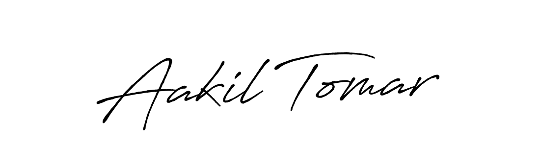 You should practise on your own different ways (Antro_Vectra_Bolder) to write your name (Aakil Tomar) in signature. don't let someone else do it for you. Aakil Tomar signature style 7 images and pictures png