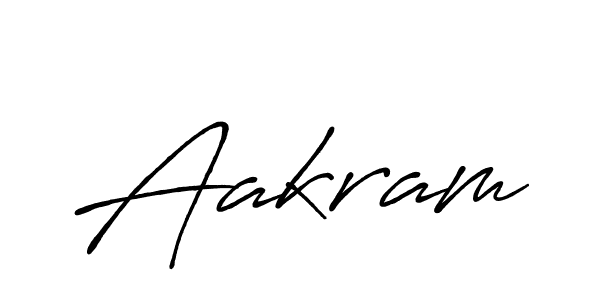 It looks lik you need a new signature style for name Aakram. Design unique handwritten (Antro_Vectra_Bolder) signature with our free signature maker in just a few clicks. Aakram signature style 7 images and pictures png