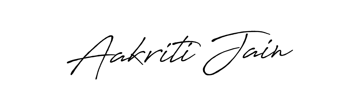 Use a signature maker to create a handwritten signature online. With this signature software, you can design (Antro_Vectra_Bolder) your own signature for name Aakriti Jain. Aakriti Jain signature style 7 images and pictures png