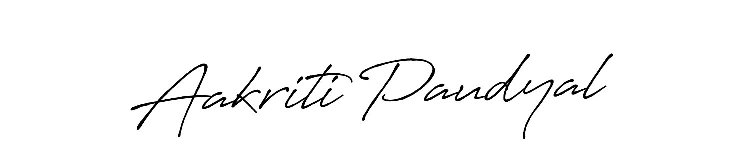 You should practise on your own different ways (Antro_Vectra_Bolder) to write your name (Aakriti Paudyal) in signature. don't let someone else do it for you. Aakriti Paudyal signature style 7 images and pictures png