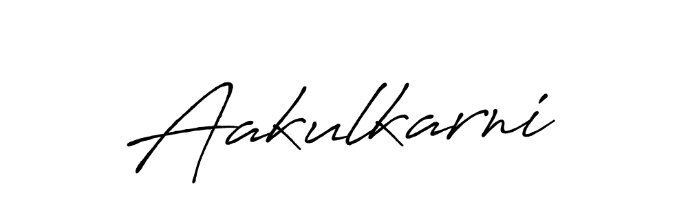 It looks lik you need a new signature style for name Aakulkarni. Design unique handwritten (Antro_Vectra_Bolder) signature with our free signature maker in just a few clicks. Aakulkarni signature style 7 images and pictures png