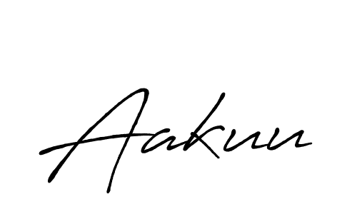 Also we have Aakuu name is the best signature style. Create professional handwritten signature collection using Antro_Vectra_Bolder autograph style. Aakuu signature style 7 images and pictures png