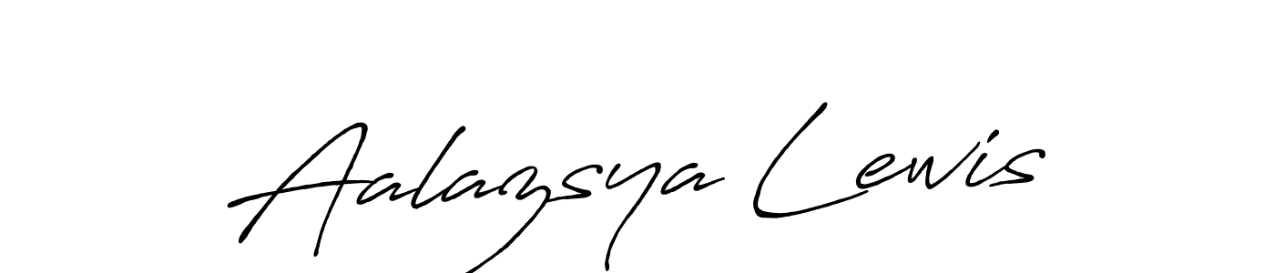 You can use this online signature creator to create a handwritten signature for the name Aalazsya Lewis. This is the best online autograph maker. Aalazsya Lewis signature style 7 images and pictures png