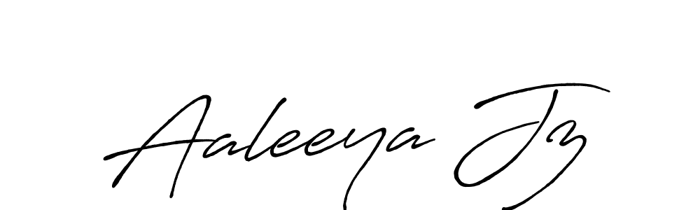 How to make Aaleeya Jz signature? Antro_Vectra_Bolder is a professional autograph style. Create handwritten signature for Aaleeya Jz name. Aaleeya Jz signature style 7 images and pictures png