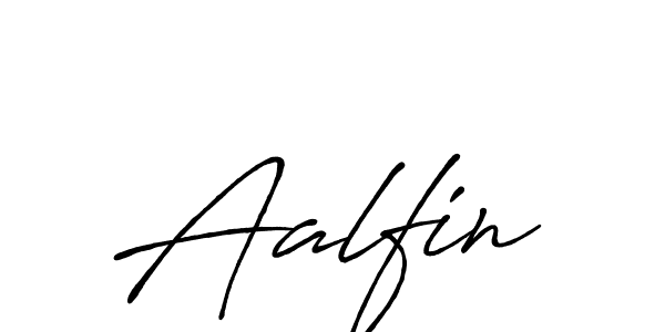 How to make Aalfin signature? Antro_Vectra_Bolder is a professional autograph style. Create handwritten signature for Aalfin name. Aalfin signature style 7 images and pictures png
