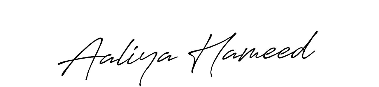 The best way (Antro_Vectra_Bolder) to make a short signature is to pick only two or three words in your name. The name Aaliya Hameed include a total of six letters. For converting this name. Aaliya Hameed signature style 7 images and pictures png