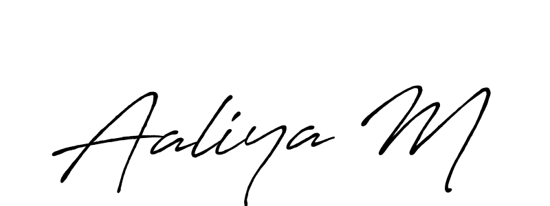 This is the best signature style for the Aaliya M name. Also you like these signature font (Antro_Vectra_Bolder). Mix name signature. Aaliya M signature style 7 images and pictures png