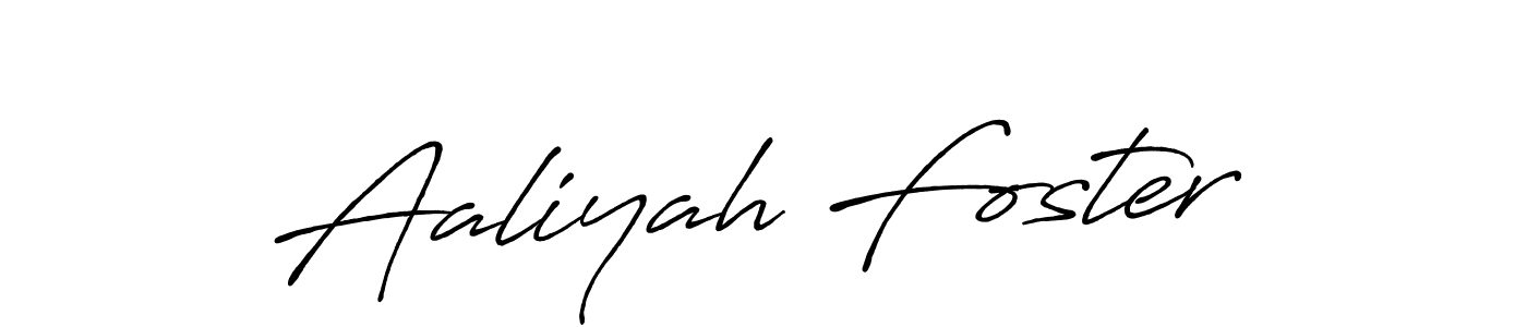 Make a beautiful signature design for name Aaliyah Foster. Use this online signature maker to create a handwritten signature for free. Aaliyah Foster signature style 7 images and pictures png