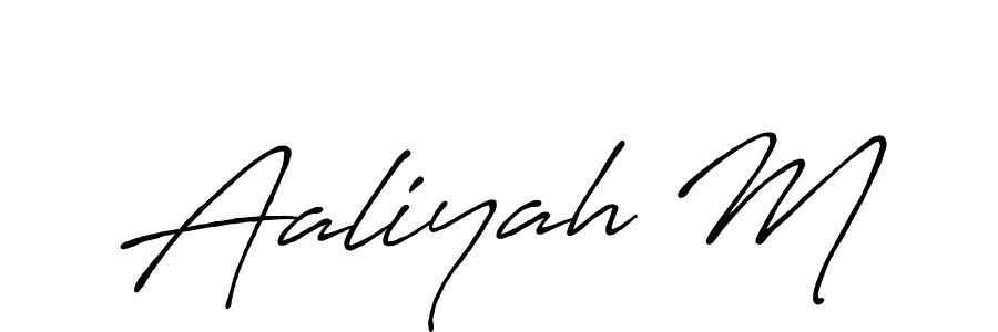 Similarly Antro_Vectra_Bolder is the best handwritten signature design. Signature creator online .You can use it as an online autograph creator for name Aaliyah M. Aaliyah M signature style 7 images and pictures png