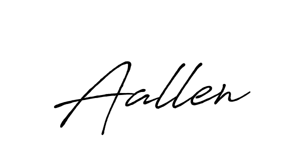 It looks lik you need a new signature style for name Aallen. Design unique handwritten (Antro_Vectra_Bolder) signature with our free signature maker in just a few clicks. Aallen signature style 7 images and pictures png