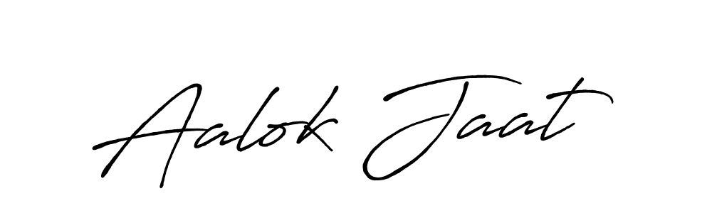 Make a beautiful signature design for name Aalok Jaat. Use this online signature maker to create a handwritten signature for free. Aalok Jaat signature style 7 images and pictures png